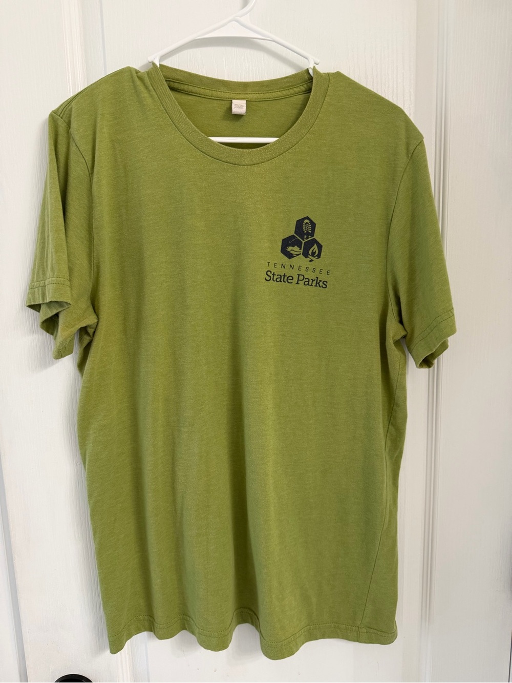 Men's Olive Green Crewneck T-Shirt
